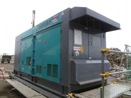 ขายเครื่องปั่นไฟ Denyo DCA 800 KVA