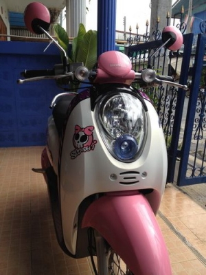 HONDA SCOOPY Iสวยแกะกล่องสภาพป้ายแดงวิ่งน้อย