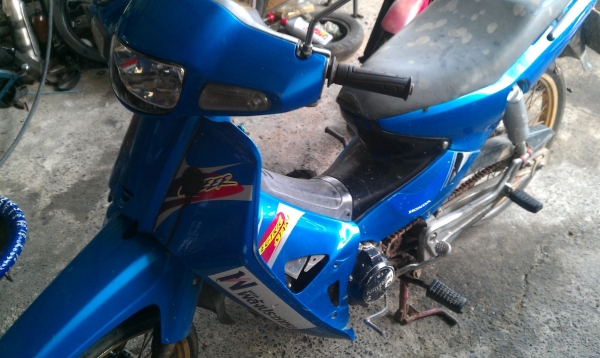 ขาย KAWASAKI เชียร์ 125 ทะเบียนพร้อมโอน