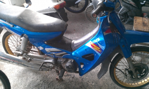 ขาย KAWASAKI เชียร์ 125 ทะเบียนพร้อมโอน