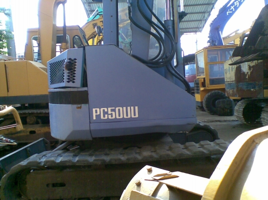 ต้องการขายรถแบคโฮยี่ห้อ komatsu-pc50uu-1 รถนำเข้าจากญี่ปุ่น
