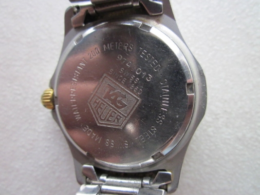 +++++ TAG HEUER มือสองของแท้สองกษัตริย์ควอทซ์ +++++ +++++ TAG HEUER มือสองของแท้สองกษัตริย์ควอทซ์ +++++