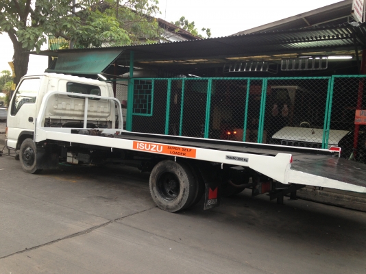 ขายรถสไลด์ Isuzu NPR ถาด TADANO แท้ มีเล่มทะเบียนพร้อม