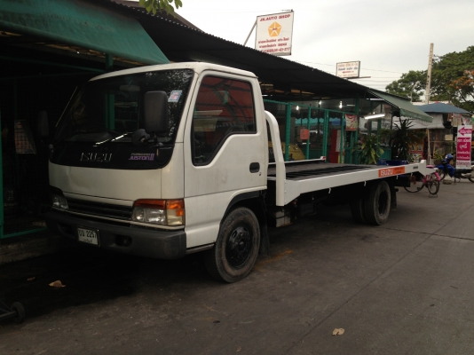 ขายรถสไลด์ Isuzu NPR ถาด TADANO แท้ มีเล่มทะเบียนพร้อม