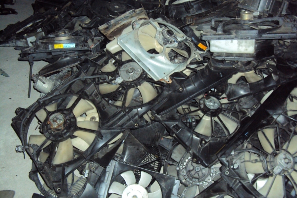 ขายเหมา...พัดลมระบายความร้อนของรถยนต์  อะไหล่มือสองจากญี่ปุ่น