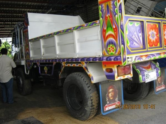 .ขายรถบรรทุกหกล้อดั้มิซูบิชิ FK 457H เครื่อง6D16 เครื่อง 220 แรงม้าเทอร์โบ