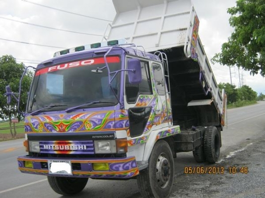 .ขายรถบรรทุกหกล้อดั้มิซูบิชิ FK 457H เครื่อง6D16 เครื่อง 220 แรงม้าเทอร์โบ