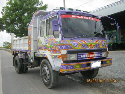 .ขายรถบรรทุกหกล้อดั้มิซูบิชิ FK 457H เครื่อง6D16 เครื่อง 220 แรงม้าเทอร์โบ