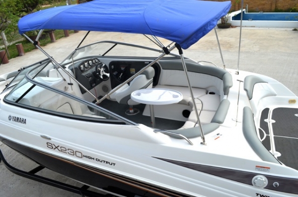 jetboat yamaha SX 230 ปี 2007 23ฟุต พร้อมเทลเลอร์ ราคาคุยกันได้ครับ