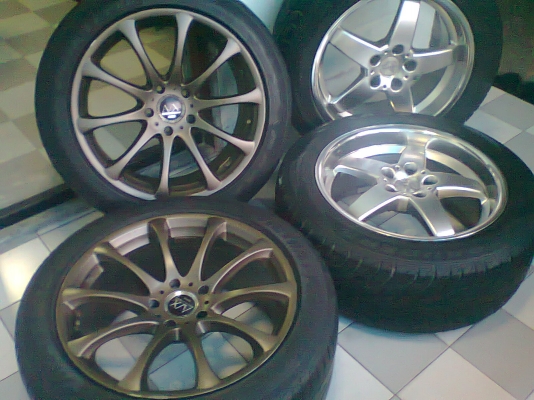 ล้อแม็ก 18 พร้อมอแดปเตอร์ 1นิ้ว ล้อแม็ก 18 พร้อมอแดปเตอร์ 1นิ้ว