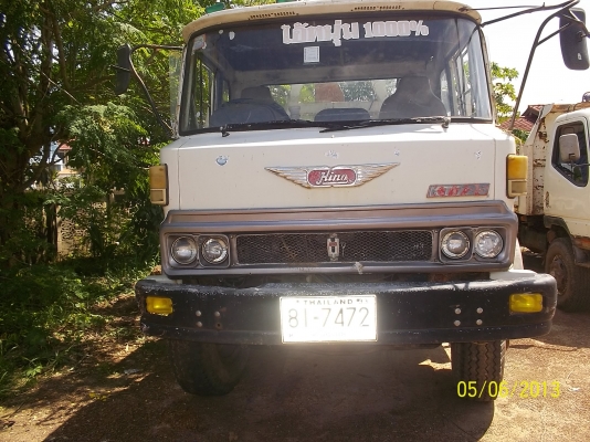 ขาย10ล้อฮีโน่  KT  725  สองเพลา มีสโลว์กลาง  เบรคทริฟฟี่  พวงมาลัยเพาเวอร์