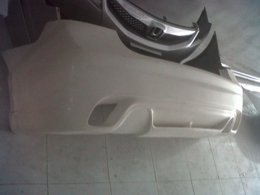 ขายชุดแต่งรอบคัน พร้อมกันชนหน้าหลังแท้ศูนย์ Civic FD 2010 Mugen