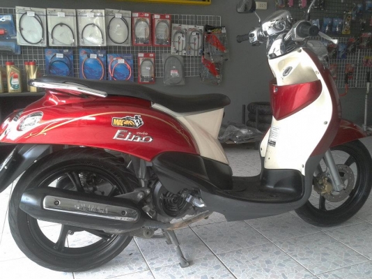 ขาย yamaha fino ล้อแม็ค สภาพดี ทะเบียน พร้อมโอน