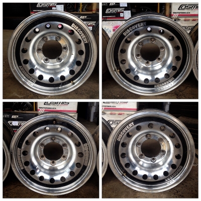 ขายล้อหยดน้ำ Discovery Japan ขอบ 15x7.5 ใส่ 6 รู สภาพสวย พร้อมใส่ครับ