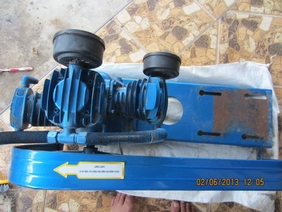 ขาย หัวปั้มลม 3หัว หรือแลกมอเตอร์ 1แรง202v ขาย หัวปั้มลม 3หัว หรือแลกมอเตอร์ 1แรง202v