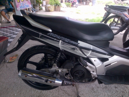 ด่วน!ยามาฮ่านูโวMXรุ่นท๊อป ล้อแม็ก รถเครื่องดีแน่นๆ พร้อมใช้ ทะเบียน+เอกสารโอน ภาษีไม่หมด 088-2197709