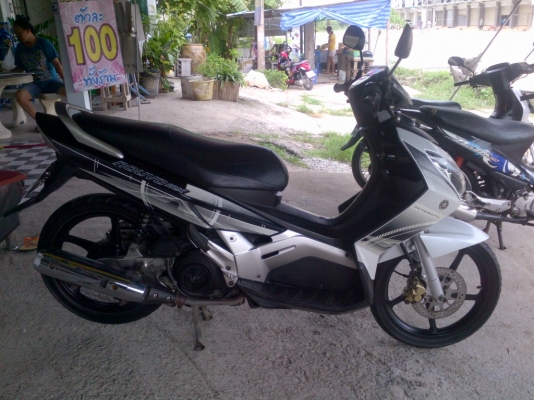ด่วน!ยามาฮ่านูโวMXรุ่นท๊อป ล้อแม็ก รถเครื่องดีแน่นๆ พร้อมใช้ ทะเบียน+เอกสารโอน ภาษีไม่หมด 088-2197709