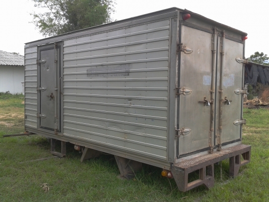 ตู้แห้งสภาพ80\% ของรถ6ล้อ ยาว4.3เมตร