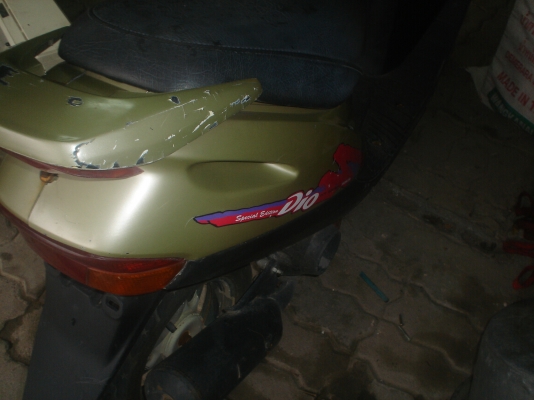 ป๊อบ HONDA-DIO  สตาร์ทมือ-เท้า  อุปกรณ์เดิมๆ  ขี่ได้ขายถูก