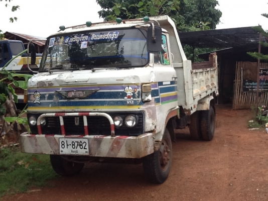 Hino km 117 ดั้ม เอฟ หน้าหลัง รถใช้งานทุกวัน ทะเบียนพร้อมโอน โทร 086-2542689
