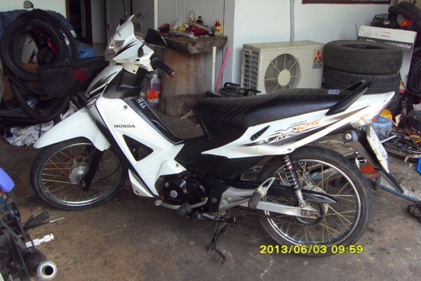 เวฟ 125 x ปี50 เดิมๆพร้อมใช้ 14500 บาท