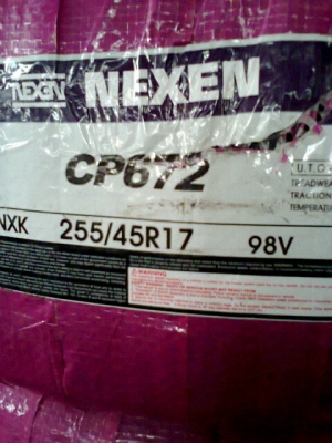 ขายยาง 255 45 17ใหม่เส้นละ 3200