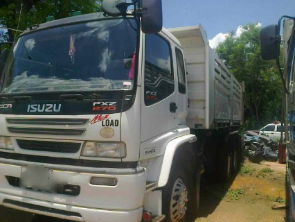 ขายรถบรรทุกสิบล้อดัั๊มพ์ (พ่วง 18 ล้อ) Isuzu max load 270 แรง ด.สามมิตร ลูก 2 คาน 6.20 เมตร ทะเบียนพร้อม