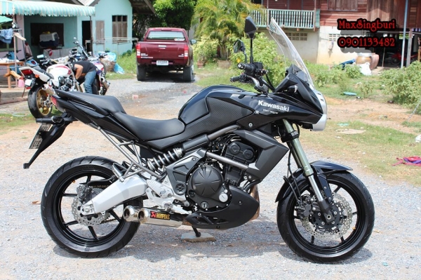 แม็กสิงห์บุรี//KAWASAKI VERSYS 650 ปี2011 รถศูนย์ สภาพดี พร้อมประกัน ท่อสูตรคู่โหดๆ 265000 ด่วน แม็กสิงห์บุรี//KAWASAKI VERSYS 650 ปี2011 รถศูนย์ สภาพดี พร้อมประกัน ท่อสูตรคู่โหดๆ 265000 ด่วน