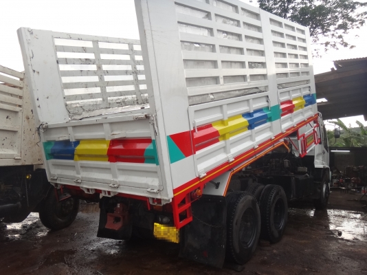 ขายด่วน  รถบรรทุกดัมพ์  พ่วง  แม่ลูก    ISUZU  DEGA  320  ปี 51  ยางดี  เรเดียลทุกเส้น  พร้อมใช้งาน