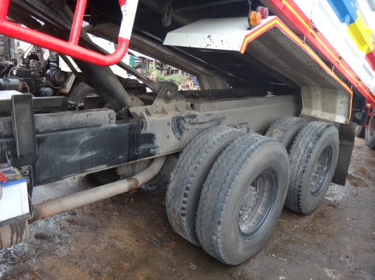 ขายด่วน  รถบรรทุกดัมพ์  พ่วง  แม่ลูก    ISUZU  DEGA  320  ปี 51  ยางดี  เรเดียลทุกเส้น  พร้อมใช้งาน