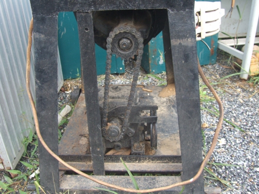 เครื่องดัดท่อใช้ไฟฟ้า มีเกียร์ทด ขับด้วยมอเตอร์3แรง