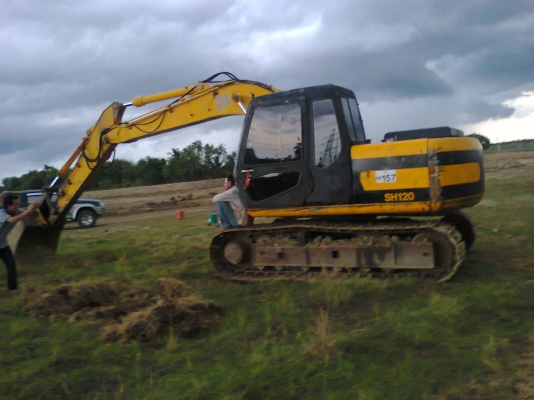 ขายแมกโคSUMITTOMO SH120 เก่านอกไม่เคยใช้งานในเมื่องไทย เอกสารอินวอย์