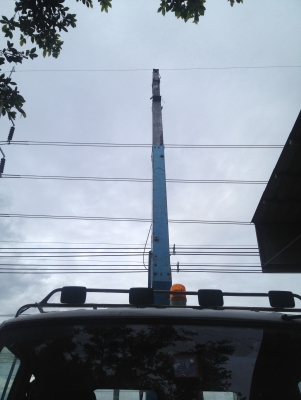 ขาย 6 ล้อ ISUZU Rocky ติดเครน 3 ตัน 4 ปลอก