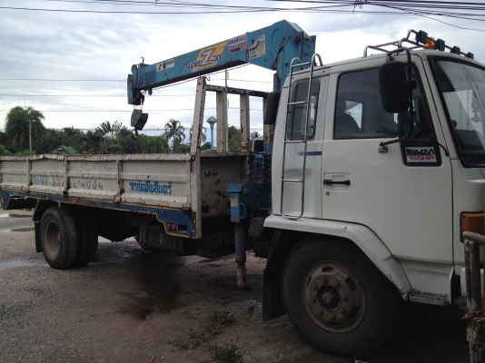 ขาย 6 ล้อ ISUZU Rocky ติดเครน 3 ตัน 4 ปลอก