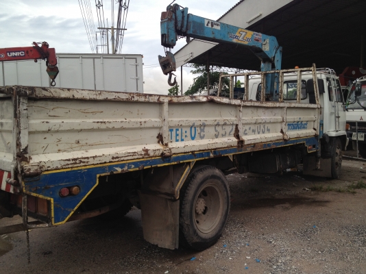 ขาย 6 ล้อ ISUZU Rocky ติดเครน 3 ตัน 4 ปลอก