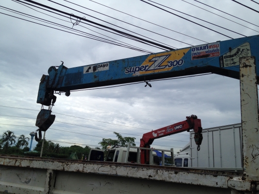 ขาย 6 ล้อ ISUZU Rocky ติดเครน 3 ตัน 4 ปลอก