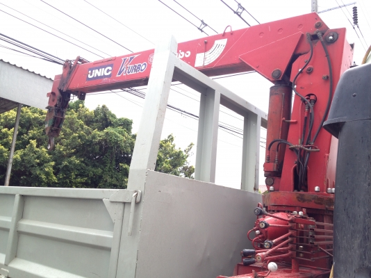 ขาย 6 ล้อ HINO FF3H ติดเครน 4.5 ตัน 4 ปลอก ยาว 7.20