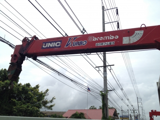 ขาย 6 ล้อ HINO FF3H ติดเครน 4.5 ตัน 4 ปลอก ยาว 7.20