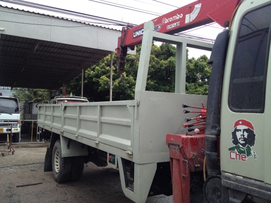 ขาย 6 ล้อ HINO FF3H ติดเครน 4.5 ตัน 4 ปลอก ยาว 7.20