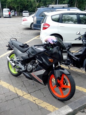 kawasaki kr turbomag 150 cc.