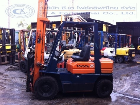 ขายรถ โฟล์คลิฟท์ TOYOTA รุ่น 5-FD25