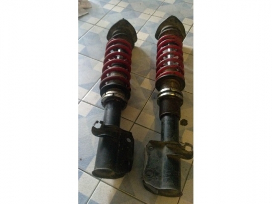 โช๊คปรับเกลียวมือ 2 เชียงกงสภาพดี 2 ต้น คู่หลัง