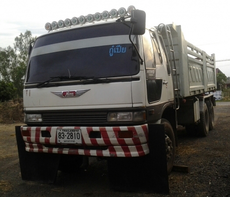 HINO FM 1 M 220 Hp ดัมพ์สามมิตรลอนเฉียงสวยๆ สดๆ ครับ (ทีมงานรถคุณภาพ)