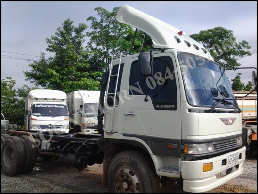 ขายด่วน รถบรรทุก 10 ล้อ HINO 195 แรง หัวสิงห์ไฮเทค (หัวคัซซี) รถพร้อมใช้งาน ราคาสุดคุ้ม