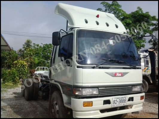 ขายด่วน รถบรรทุก 10 ล้อ HINO 195 แรง หัวสิงห์ไฮเทค (หัวคัซซี) รถพร้อมใช้งาน ราคาสุดคุ้ม