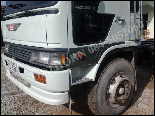 ขายด่วน รถบรรทุก 10 ล้อ HINO 195 แรง หัวสิงห์ไฮเทค (หัวคัซซี) รถพร้อมใช้งาน ราคาสุดคุ้ม