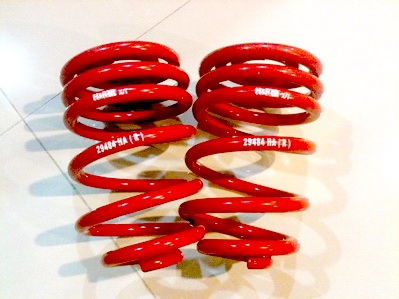 สปริงโหลด H&amp;R ใส่ BMW E46  สภาพใหม่ทั้งคู่ครับ