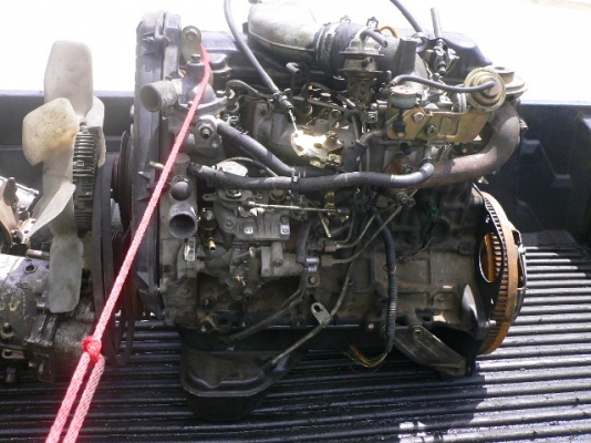 เครื่องtoyota 5l สภาพนอก