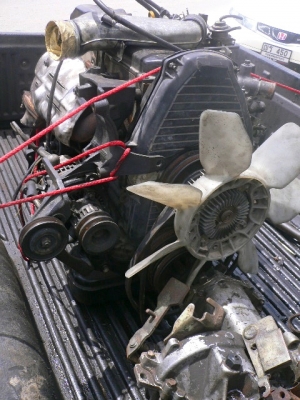 เครื่องtoyota 5l สภาพนอก