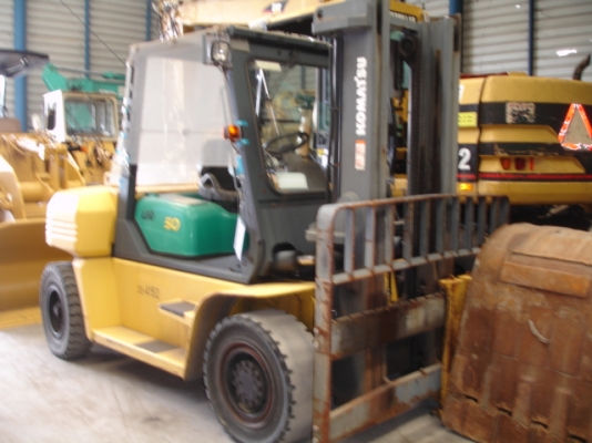 ฟอร์คลิฟต์ 5 ตัน KOMATSU FG50-7 ปี 2005 นำเข้าจากญี่ปุ่น สภาพสวย ราคาไม่แพง